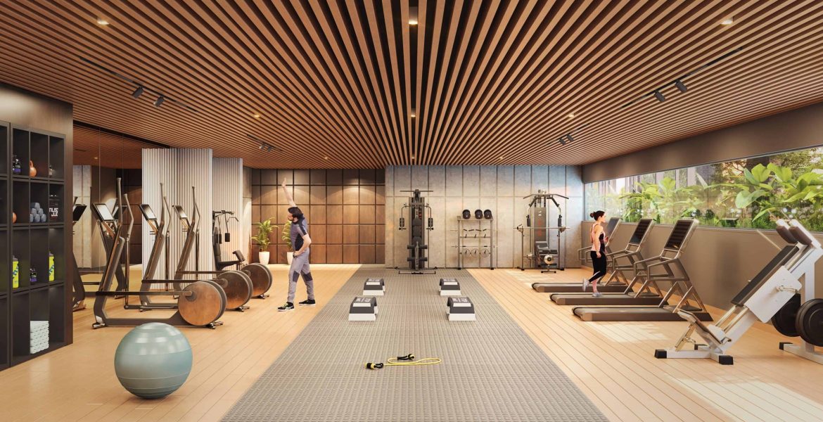 Spacious Indoor Gym